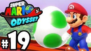 Super Mario Odyssey - Switch Gameplay Walkthrough PART 19: Peach’s Castle - Yoshi - Mushroom Kingdom