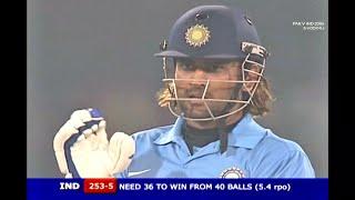 MS. Dhoni 72(46) vs Pakistan 2006 ODI