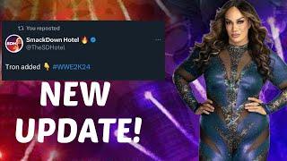 WWE2K24 *New* Update On Nia Jax Trons Being Added!!