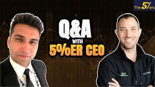 5% CEO talks about the Future of Prop firms & Regulation #5ers how to avoid Prop Firm Scam