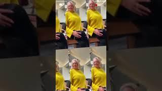 Latest vlog - shiny black pants are back for Autumn and this fabulous yellow jumper