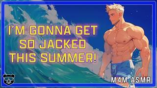 Summer with the Himbo Jock on the Beach [M4M] [ASMR]