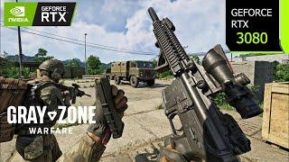 Gray Zone Warfare | RTX 3080 4K, 1440p, 1080p DLSS 3.7/FSR 3 Frame Generation | PC Performance