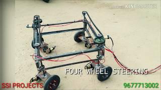 Best Automobile Engineering Projects for final year Students / Four Wheel Steering