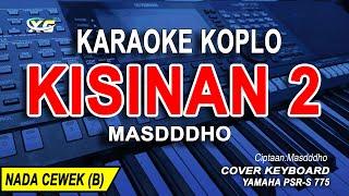 Karaoke Kisinan 2 (Masdddho) Nada Wanita/Cewek