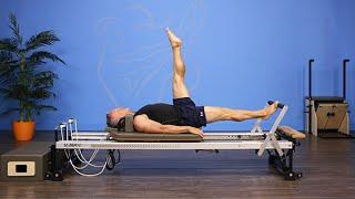 Develope on the Pilates Reformer