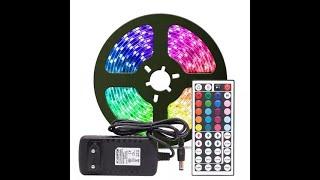 Hướng dẫn sử dụng đèn led dây đổi màu 5050 RGB đổi màu theo ý muốn