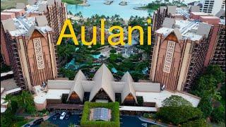 Aulani, Four Seasons at Ko Olina, and Marriott Beach Club from drone