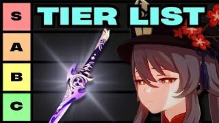 Don't WASTE your wishes! 5 Star Weapon Tier List