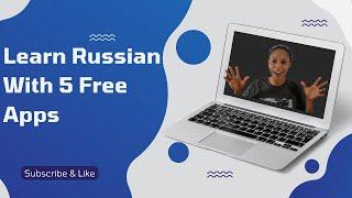 Learn Russian in 30 Minute With Free Apps | Basics