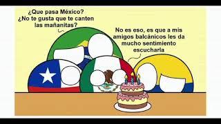 CountryBalls || Un triste Cumpleaños 