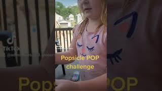 Popsicle POP challenge | Adventures of 3 Gingers | #shorts