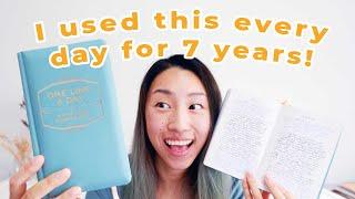 How to Use a 5 Year Journal | 1 LINE A DAY Journal Review + TIPS for getting the most out of it