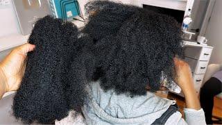 HOW TO: Extend your natural hair with Kinky bulk. Better than braiding hair! | HOTBRAIDS