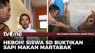 Debat Dengan Guru, Siswa SD Buktikan Sapi Makan Martabak | AKAP tvOne