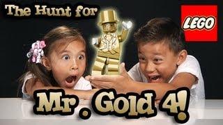 The Hunt for MR. GOLD PART 4 - BE THE GOLD! LEGO Series 10 Minifigure Unboxing #bethegold