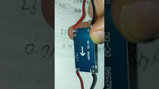 consumo de tarjeta convertidora dc dc mini 360 vs lm2596