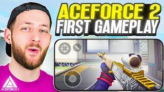 ACE FORCE 2 FIRST IMPRESSIONS (NEW MOBILE FPS SHOOTER)