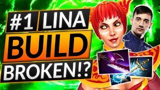 ARTEEZY'S NEW LINA is FREE MMR - PRO BUILDS and TRICKS - Dota 2 Guide