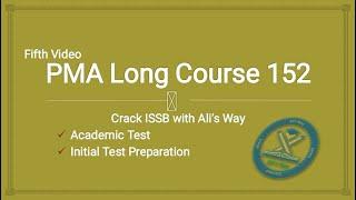 PMA Long Course 152|Academic Test Preparation|Initial Test|how to prepare academic test|syllabus