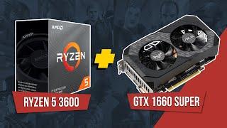 Ryzen 5 3600 + GTX 1660 Super 6GB / BENCHMARK EM 10 JOGOS (1920x1080)