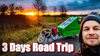 ️BICYCLE CAMPER Winter-Roadtrip