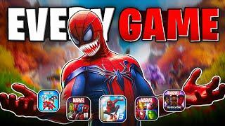 I PLAYED EVERY SPIDER-MAN GAME ON MOBILE