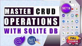  Master Local CRUD Operations in .NET 9 Blazor Hybrid Mobile App | Easy Guide! 