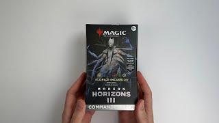 MTG Modern Horizons 3 Eldrazi Incursion precon relaxing ASMR unboxing #asmr #mtg #modernhorizons3