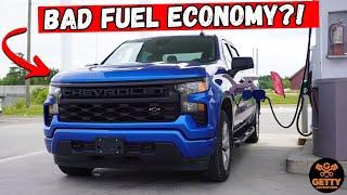Chevy 1500 2.7L TURBO 4-Cylinder Engine FUEL ECONOMY Review | How GOOD Is It??