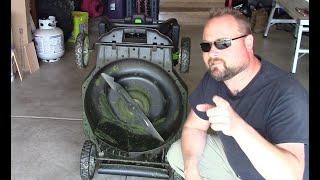 EGO Mower - How To Use And Maintain.