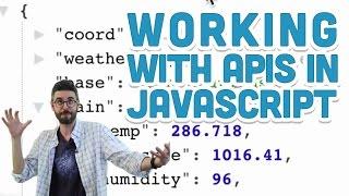 10.5: Working with APIs in Javascript - p5.js Tutorial