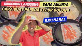 TEACHED DIRECTLY BY EXPERT TRADERS  HOW TO MAKE PAPEDA EGG ROLLS, STREET FOOD