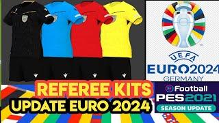 PES 2021 RefKit Server UPDATE  EURO 2024 Referee Kits Added