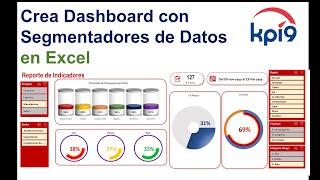 Crea Dashboard con Segmentadores de Datos en Excel