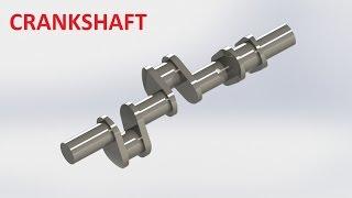 SolidWorks Tutorial how To Make Crankshaft