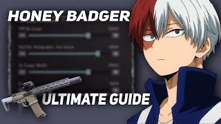 The only guide You need for honey badger  no recoil SENSITIVITY 100%WORKING | #pubgmobile #shorts