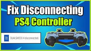 How to FIX PS4 Controller Disconnecting Randomly (3 Ways and More!)