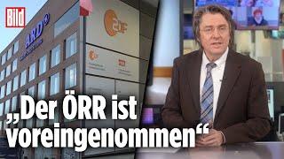 Soweit weg ist der ÖRR von den Bürgern l BILD-Kommentar von Gunnar Schupelius