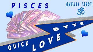 Pisces Tarot - GOING FOR WHAT U DESERVE !! / Love Bytes /