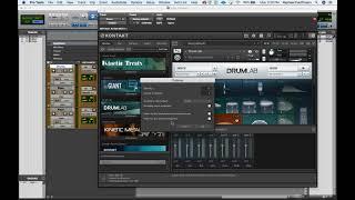 Pro Tools - Kontakt Multi-Output Setup