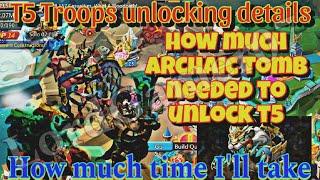 Lords mobile T5 Troops Unlocking Details in Video #lordmobile #lordsmobile