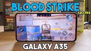 Asi es BLOOD STRIKE vs SAMSUNG GALAXY A35 - 120 fps de verdad!!!