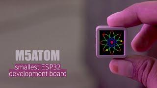 M5Atom - Smallest ESP32 development board from M5Stack