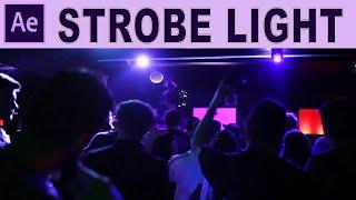 Strobe Light Effect - Adobe After Effects Tutorial