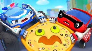 I Want Pizza!!  | Sharing Is Caring | Police Rescue Team | Nursery Rhymes & Kids Songs | BabyBus