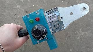 GENIUS DIY FROM A PIPE SOLDERING IRON!