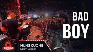 Bad boy - Đông Nhi (Drum cam Hùng Cường) Drummer in Vietnam