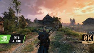 [8K] The Witcher 3 RTX 4090 Phoenix Lighting Mod 2 | BeyondallLimits RAYTRACING | - NEW 100+ MODS