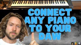 How to Connect An Old MIDI Keyboard To Your Computer